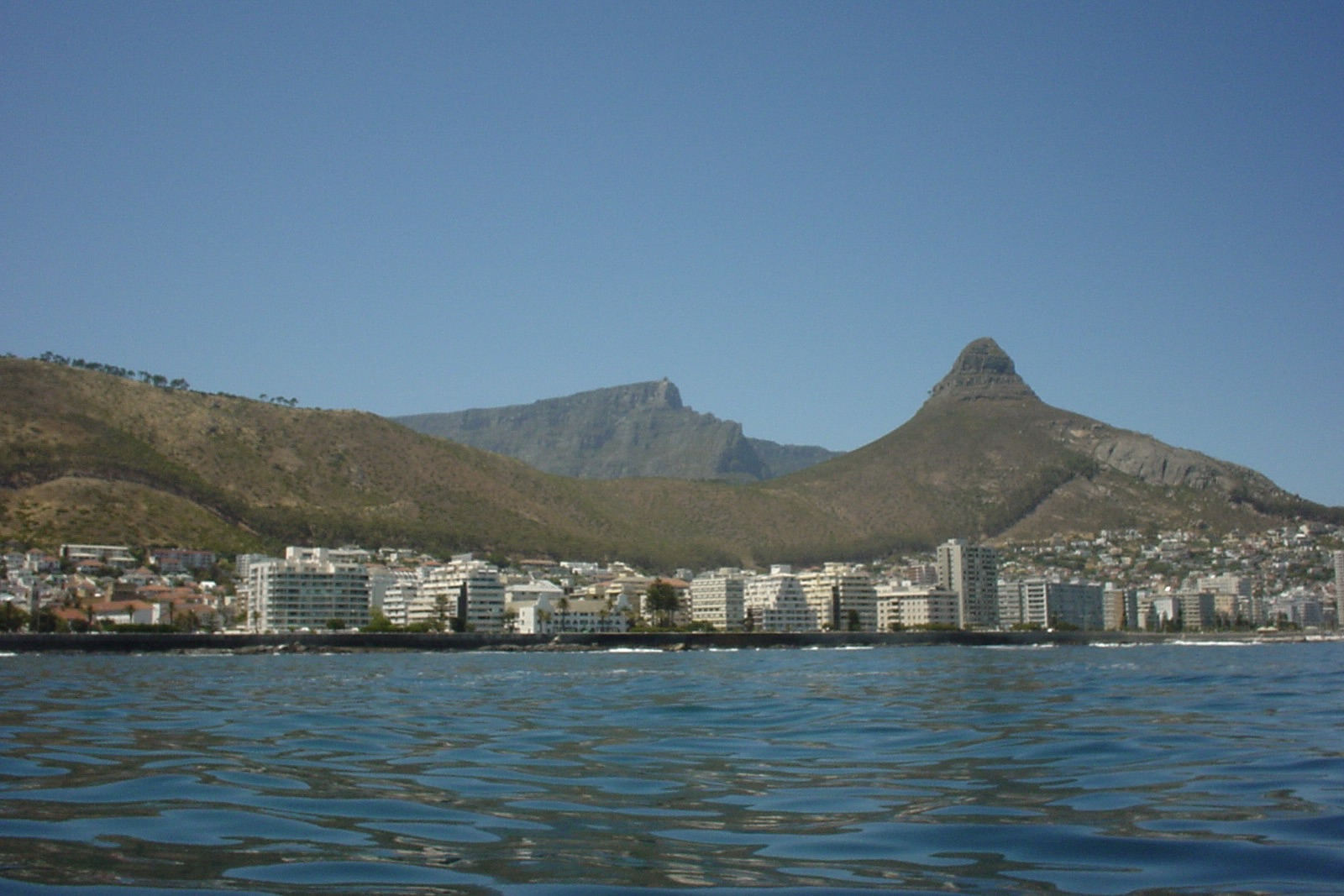 Bilde av Cape Town i Sør-Afrika tatt i dagslys