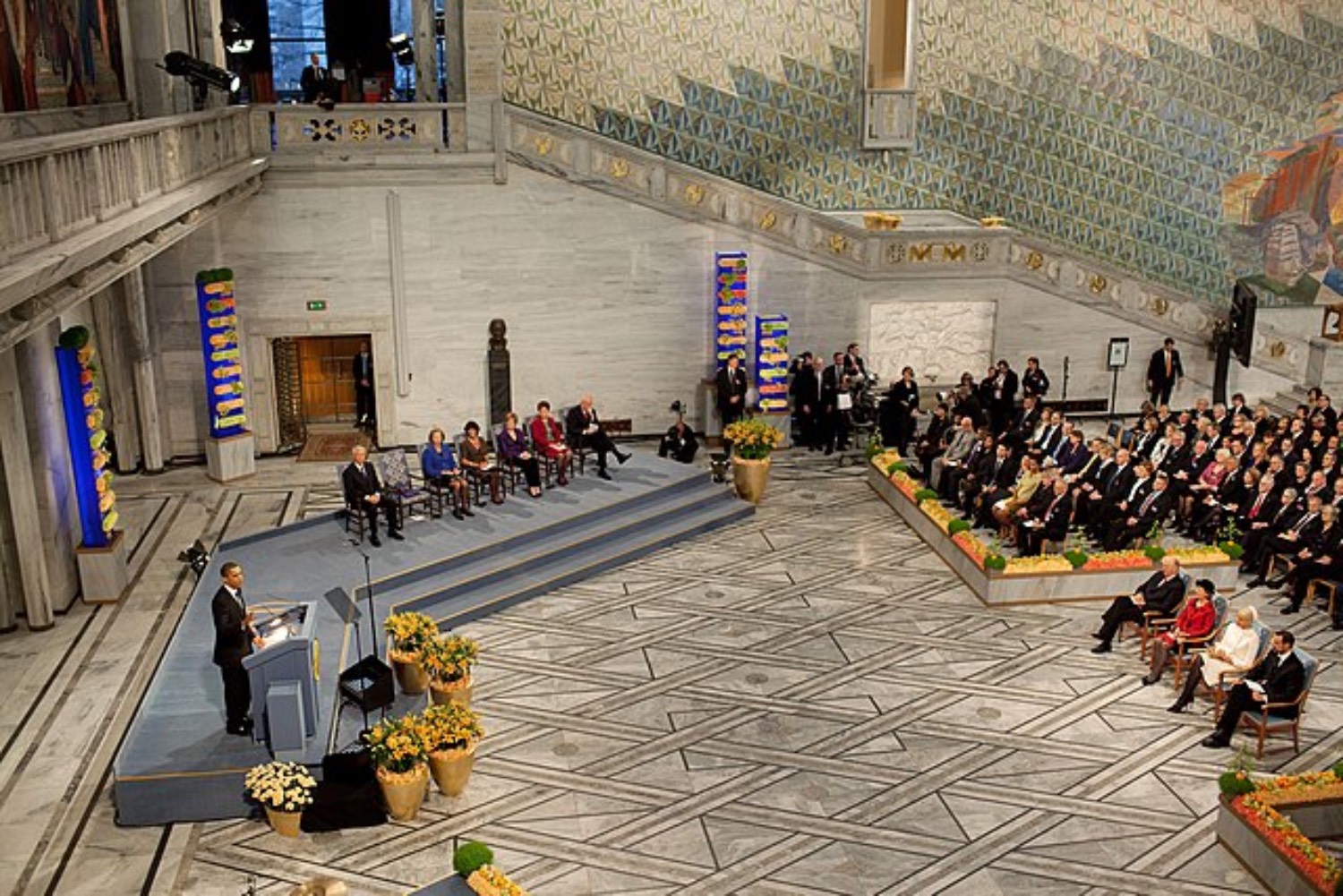 Obama mottar Nobels fredspris
