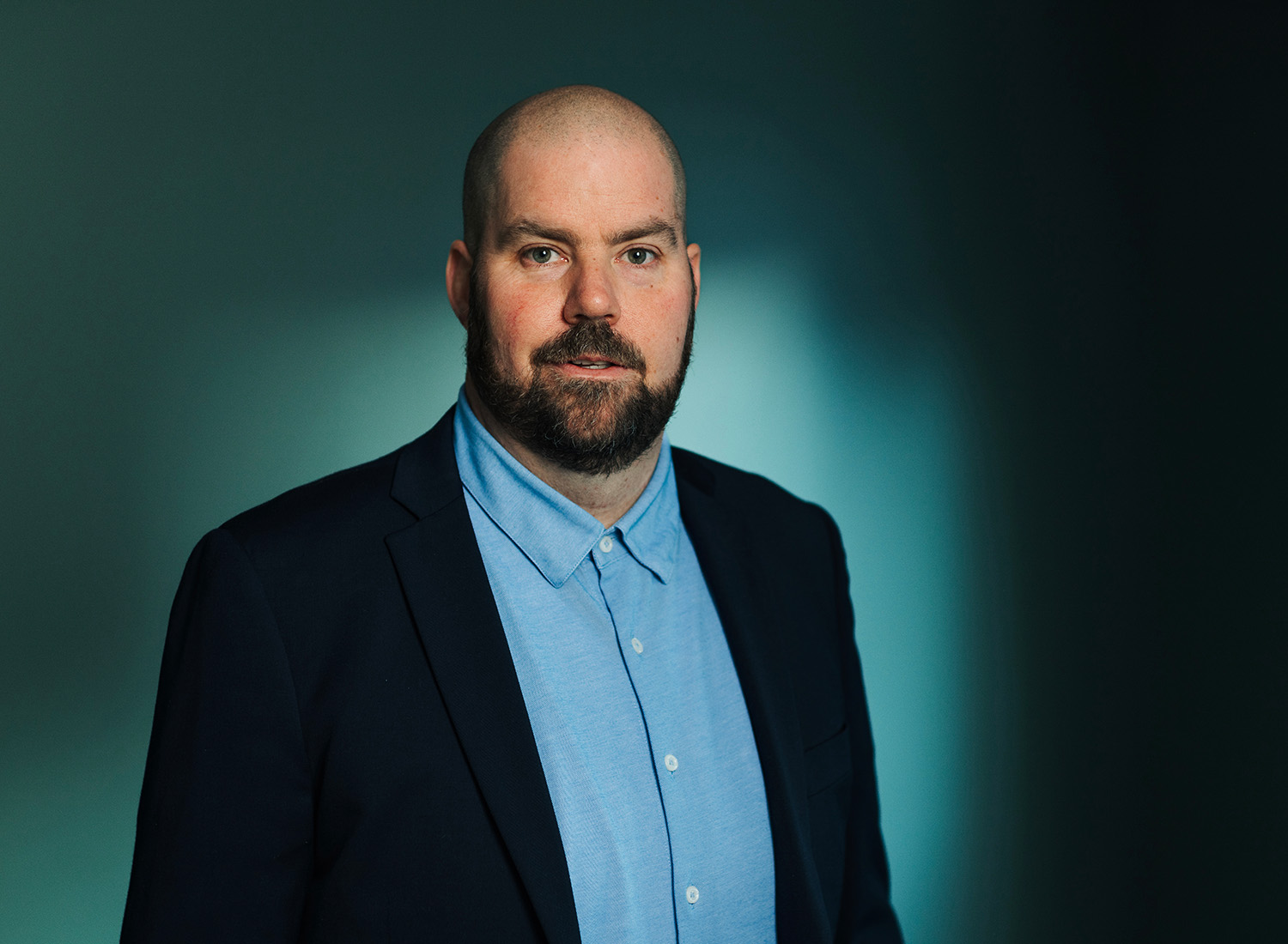 Bilde av pressevakten i Ruter, Øystein Dahl Johansen.