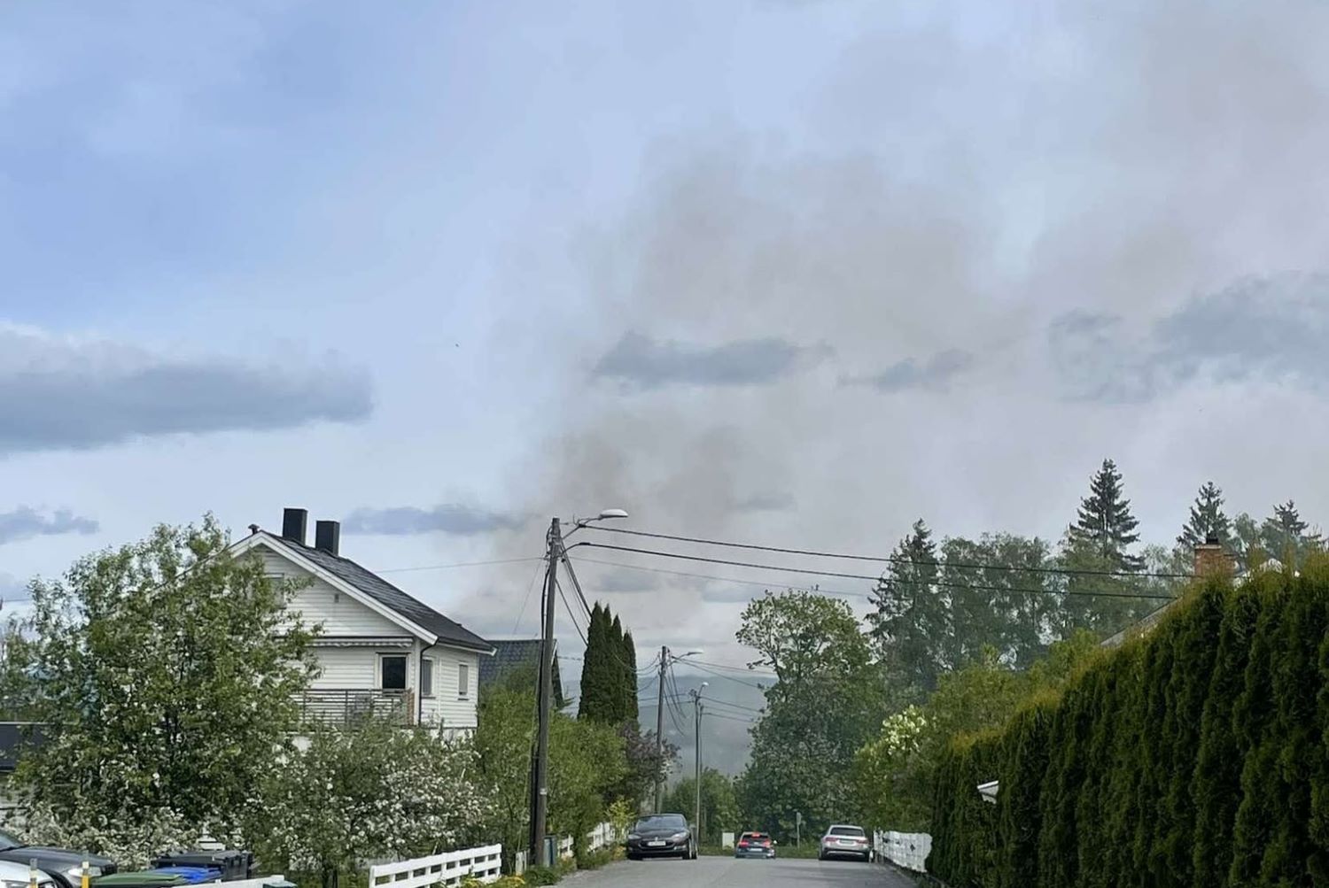 Røyk på Gjøvik