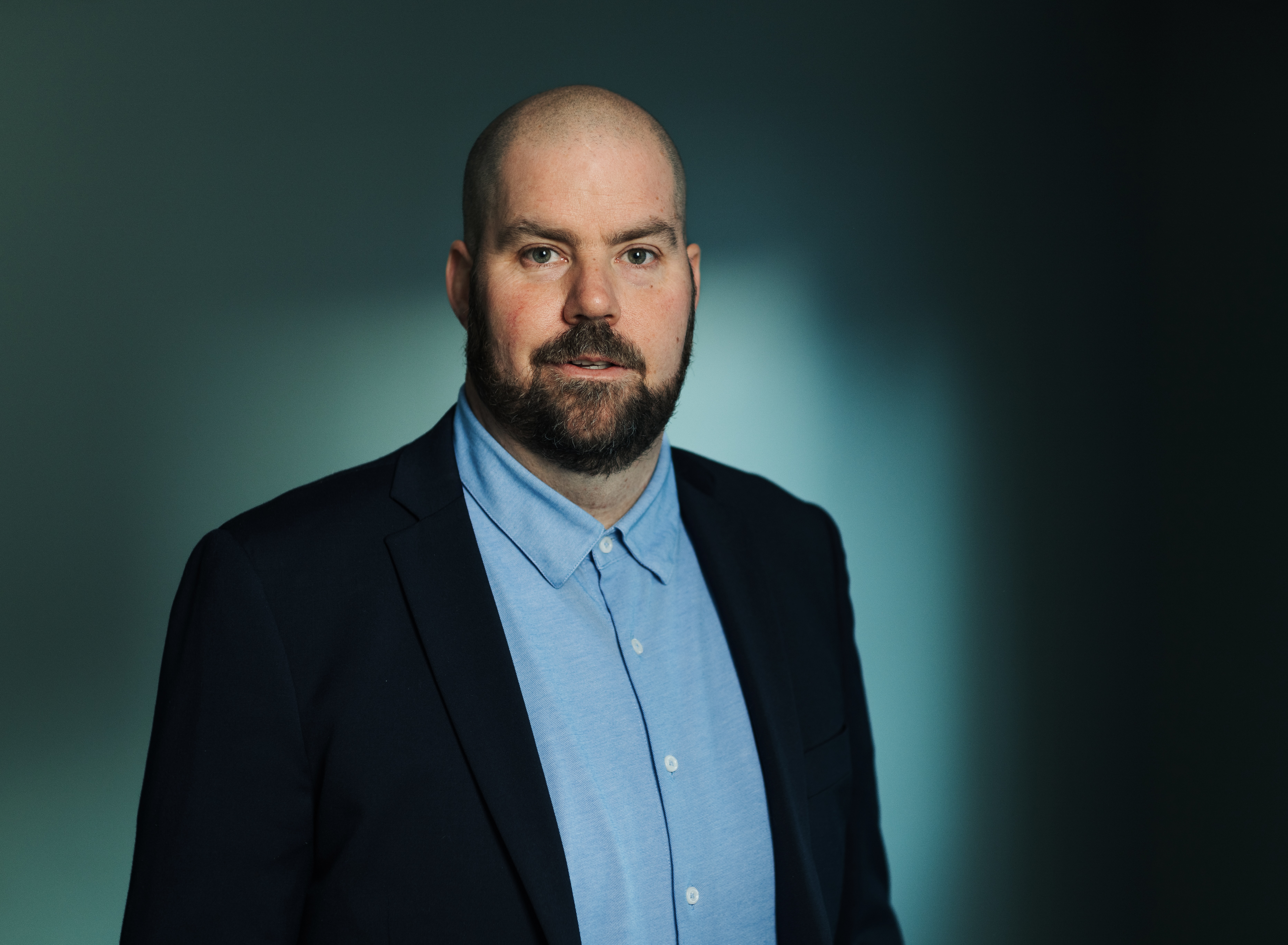 Pressebilde av Øystein Dahl Johansen i Ruter.