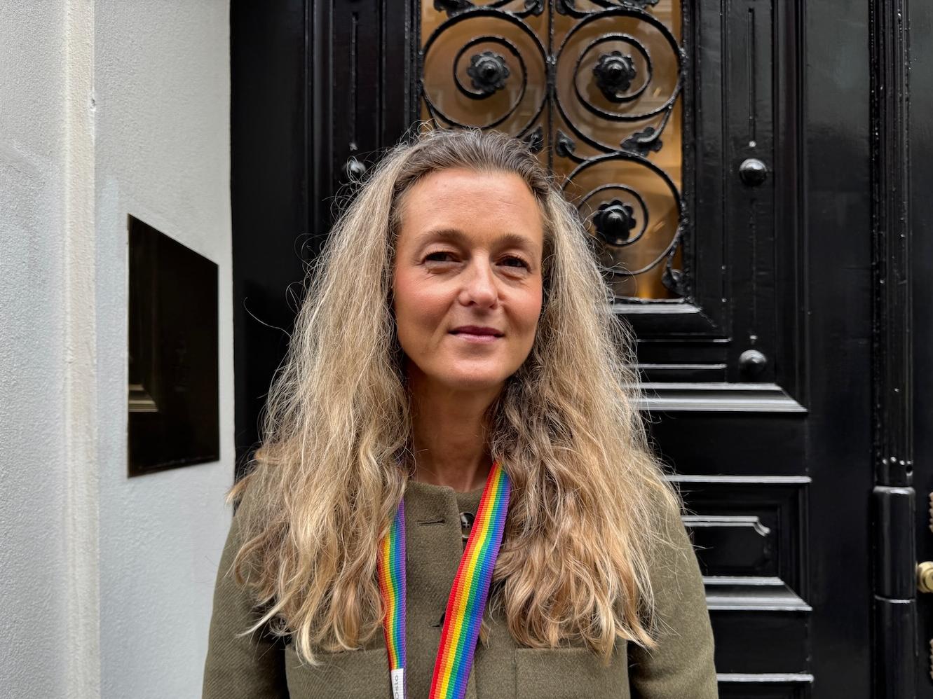 Julie Wendelbo utenfor Sykehjemsetaten