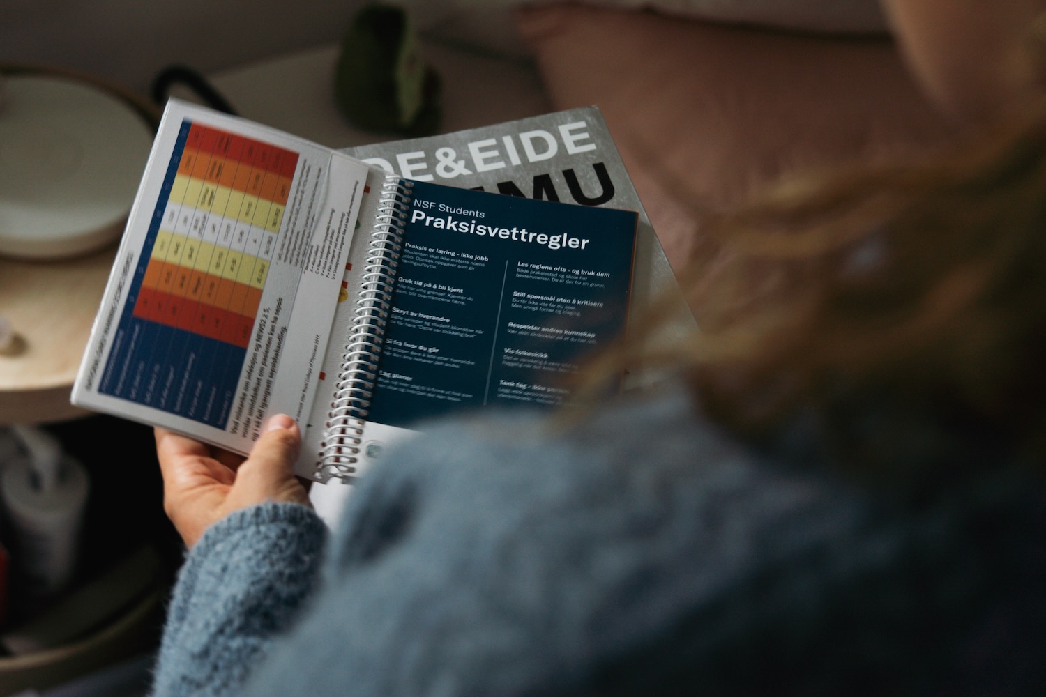 Jente ser i lærebøker om praksisveiledning for sykepleiestudenter