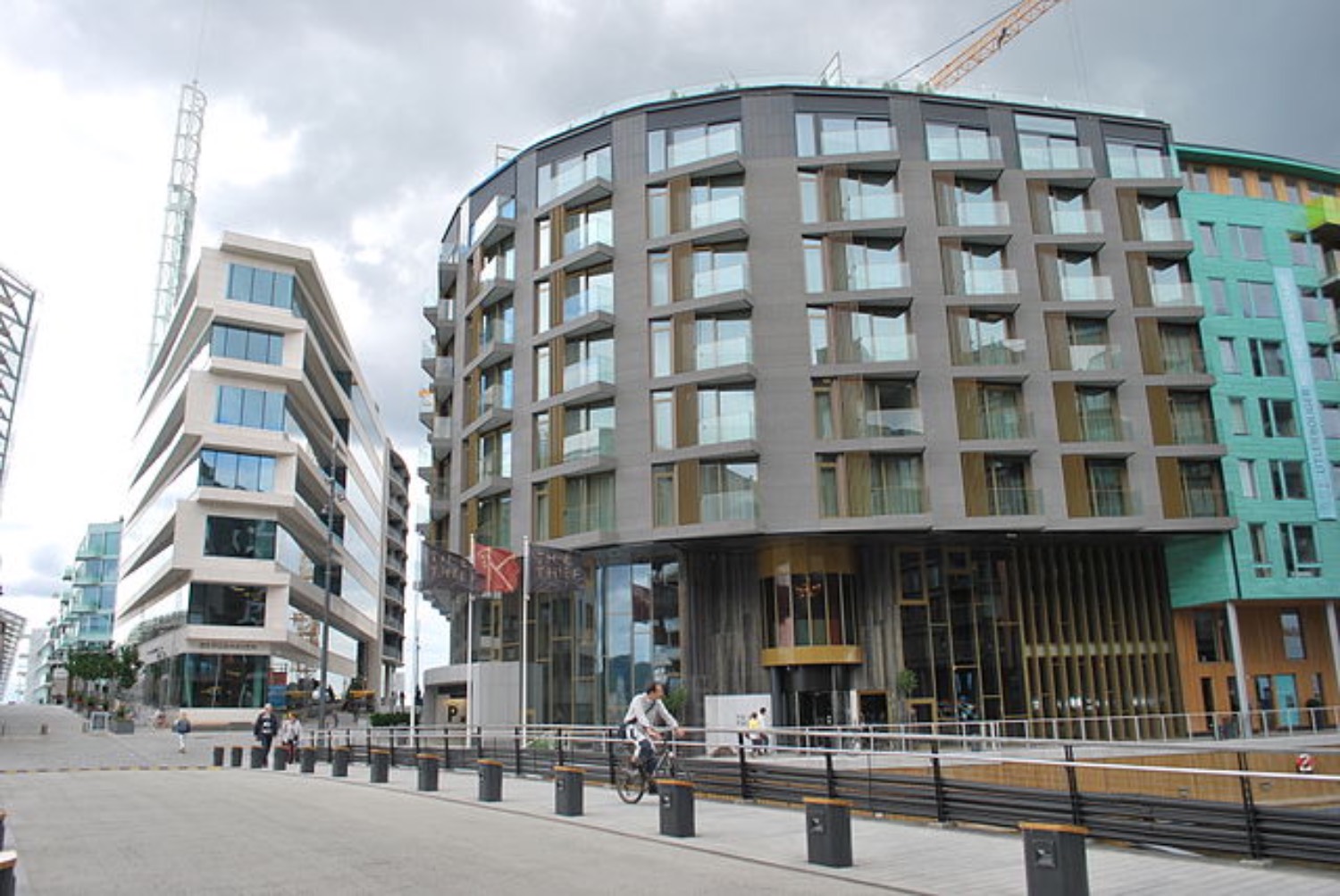 Hotell i Oslo, stort hotell, mange vinduer
