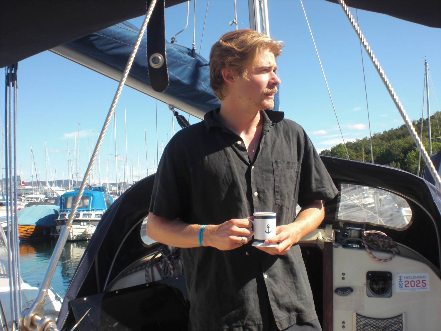 Halvard og kaffe