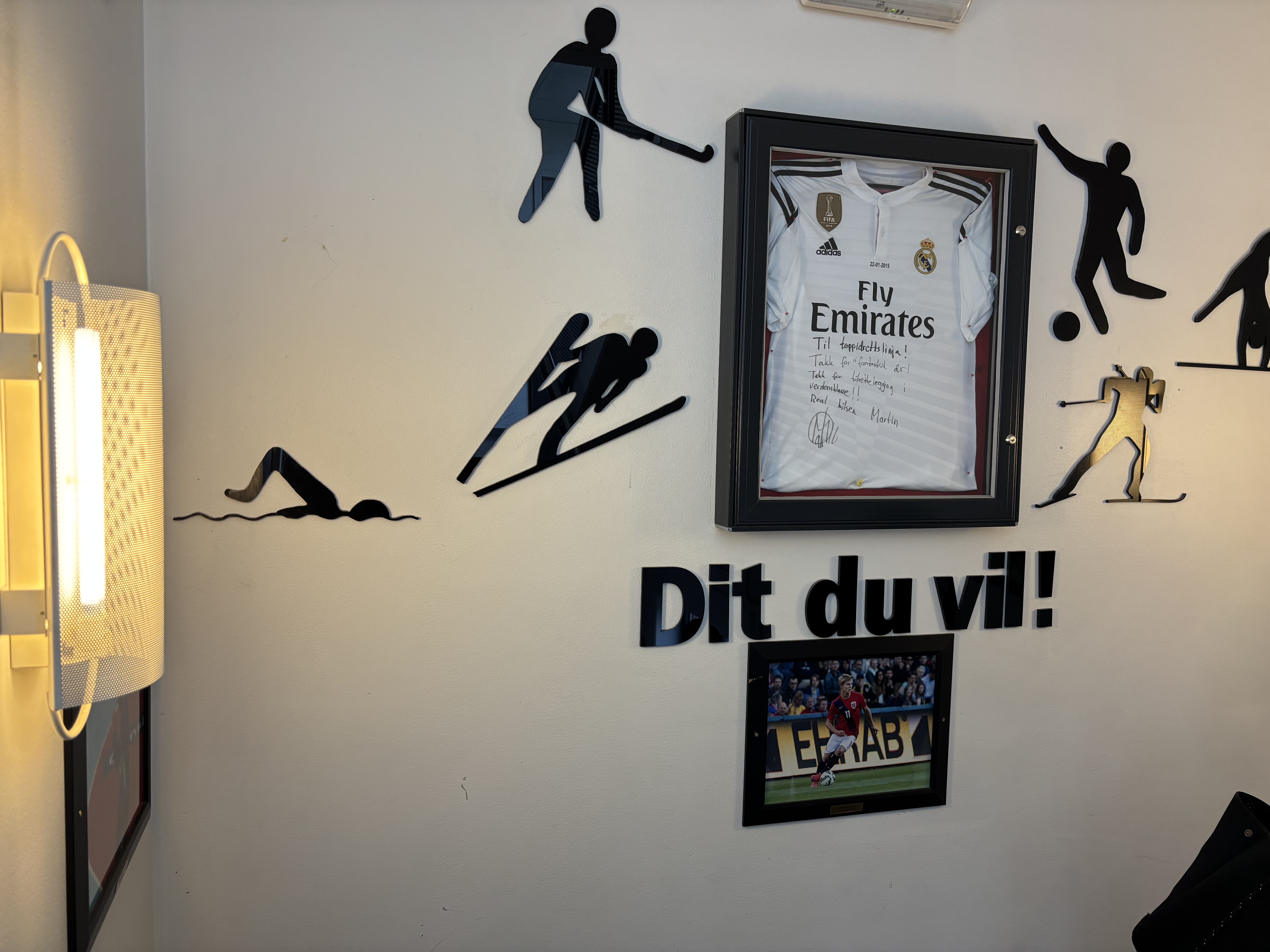 Bildevegg på toppidrett