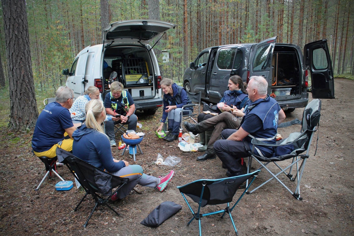 Laget i NRH er samlet i Sverige