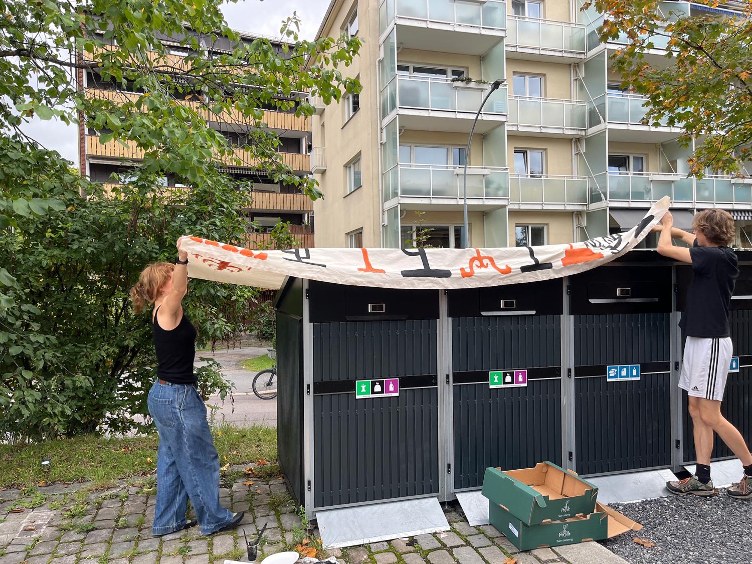Henger opp noe greier