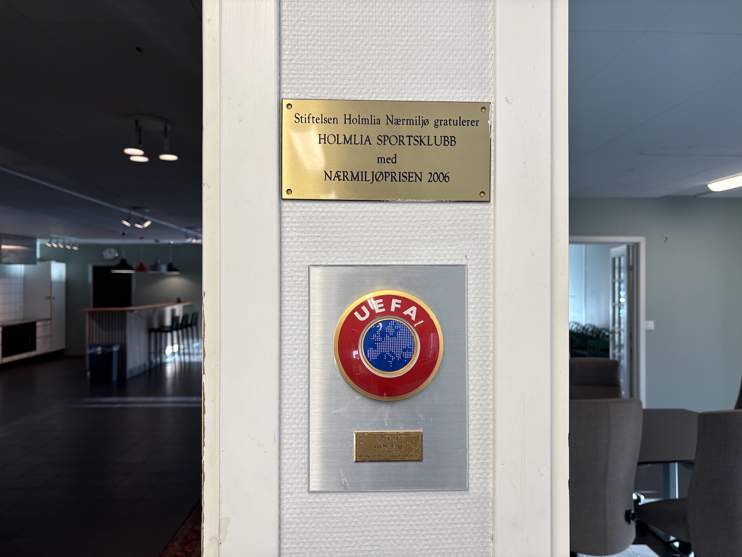 Holmlia setter stor pris på jobben klubben gjør for nærmiljøet.