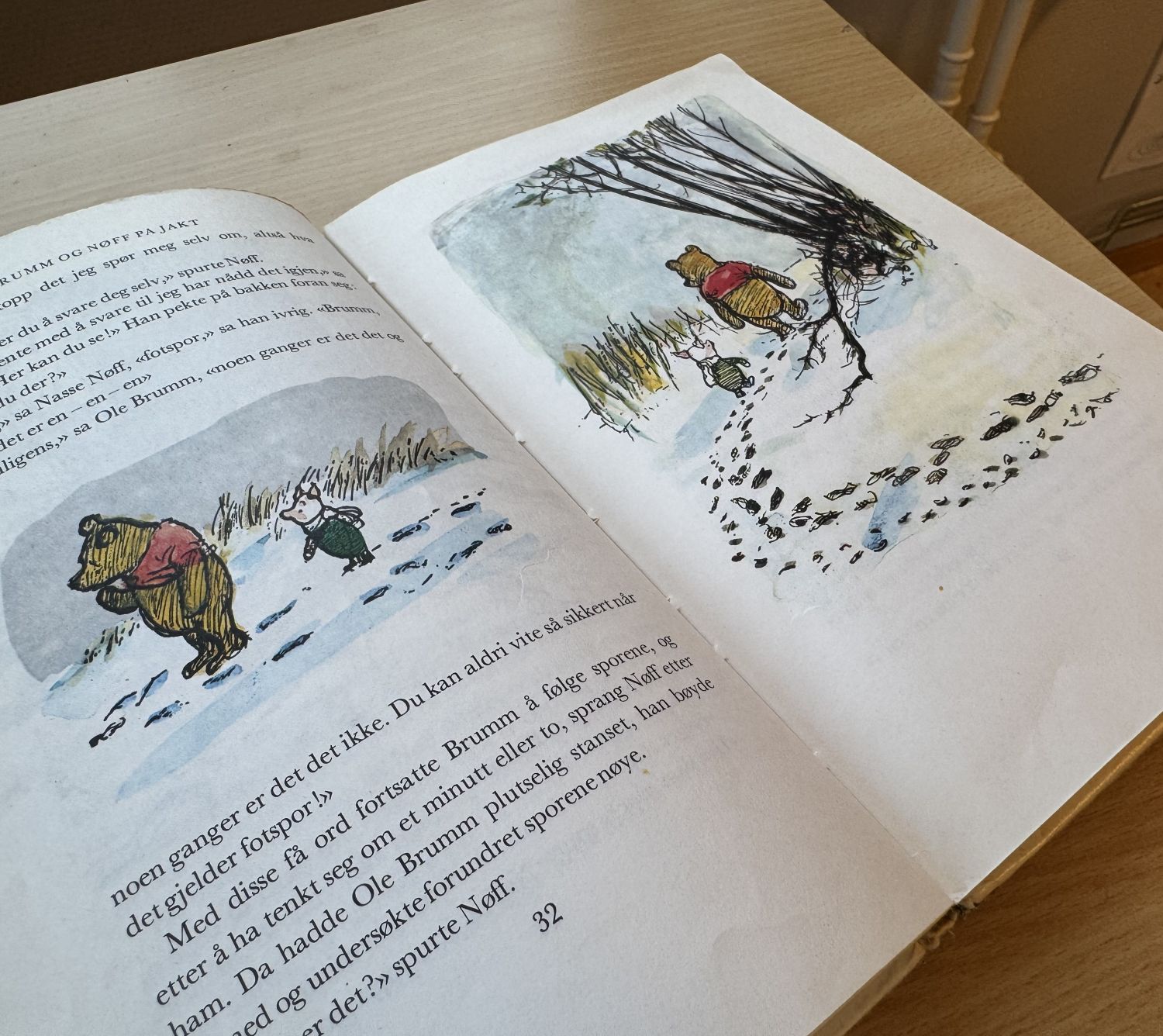 Ole Brumm og Nasse N&oslash;ff fra: Ole Brumm.