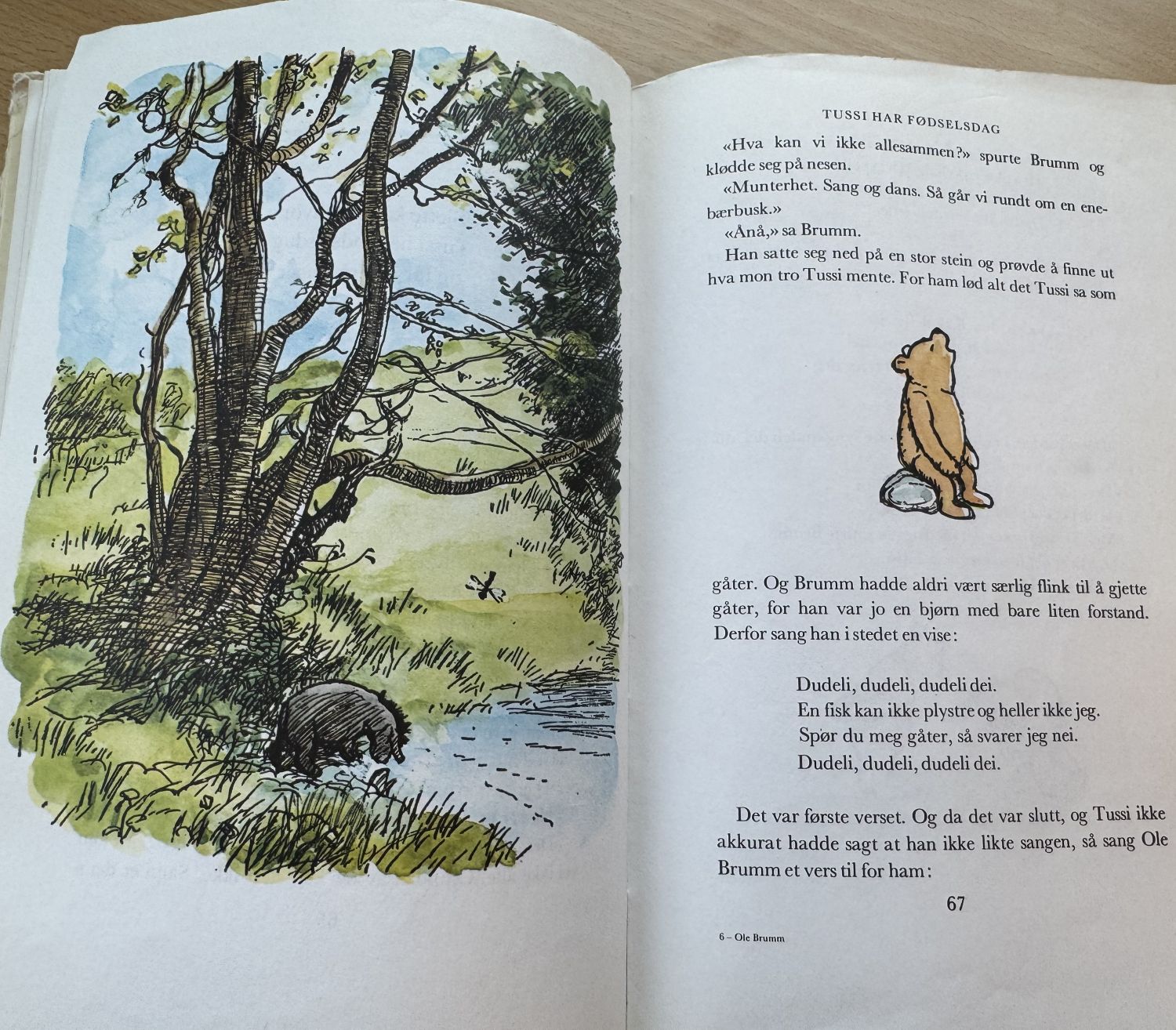 Tussi fra Ole Brumm.