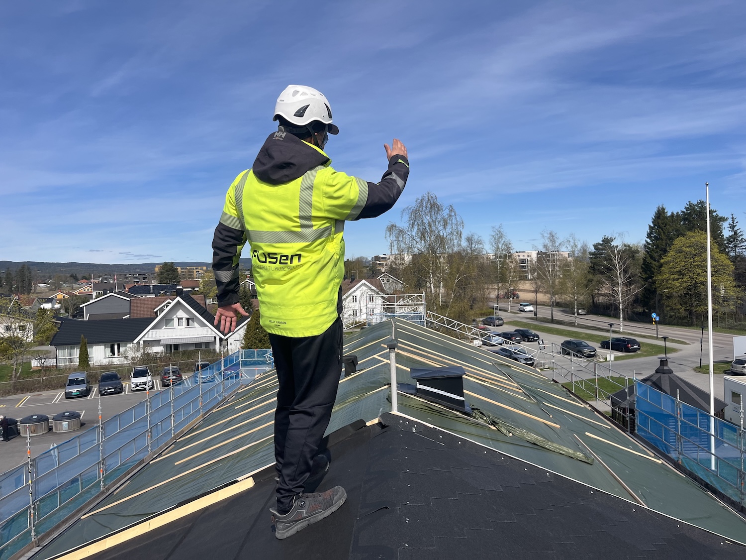 michal, tak, solceller