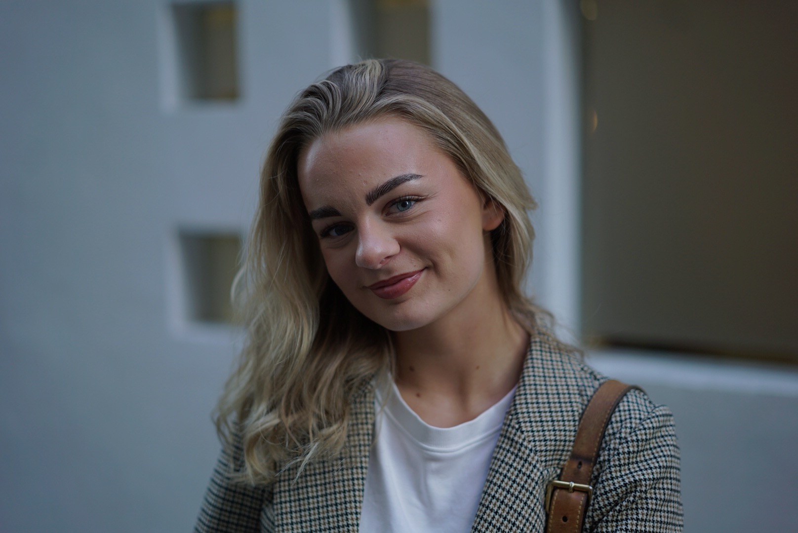 Oda Jetteng fotografert inne på BI Oslo.