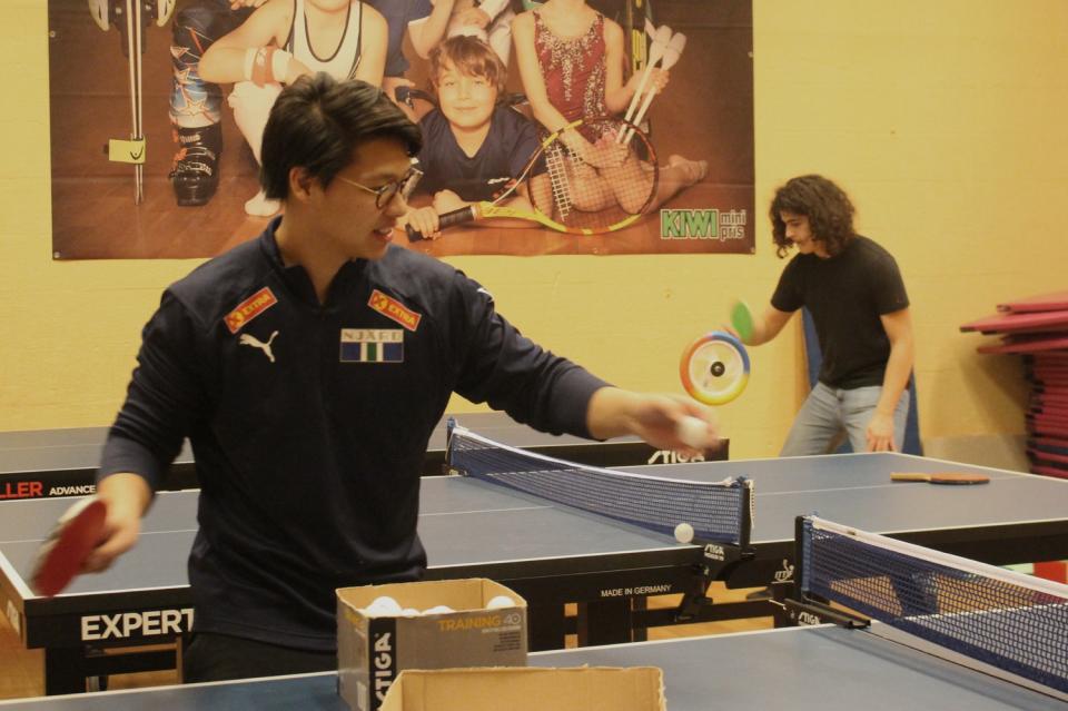 Njård bodtennis. Foto: Silje Pedersen