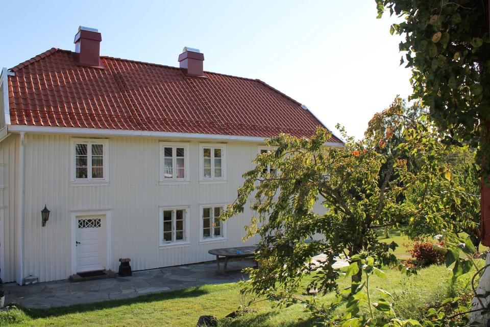 Hovedhuset på Bjerkøy