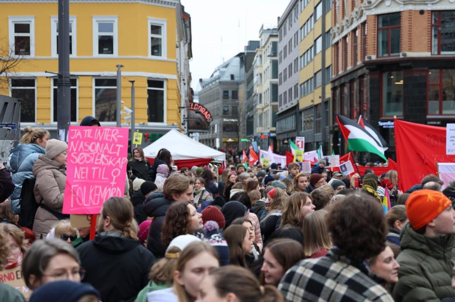 Markering av kvinnedagen 