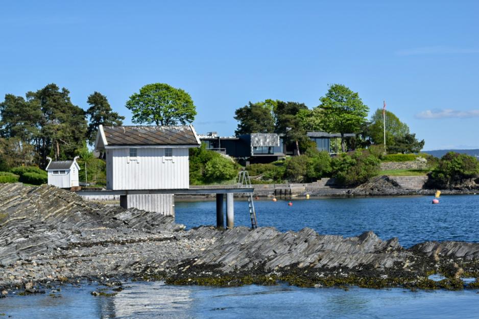 Ulovlig bygget badehus på Bygdøy