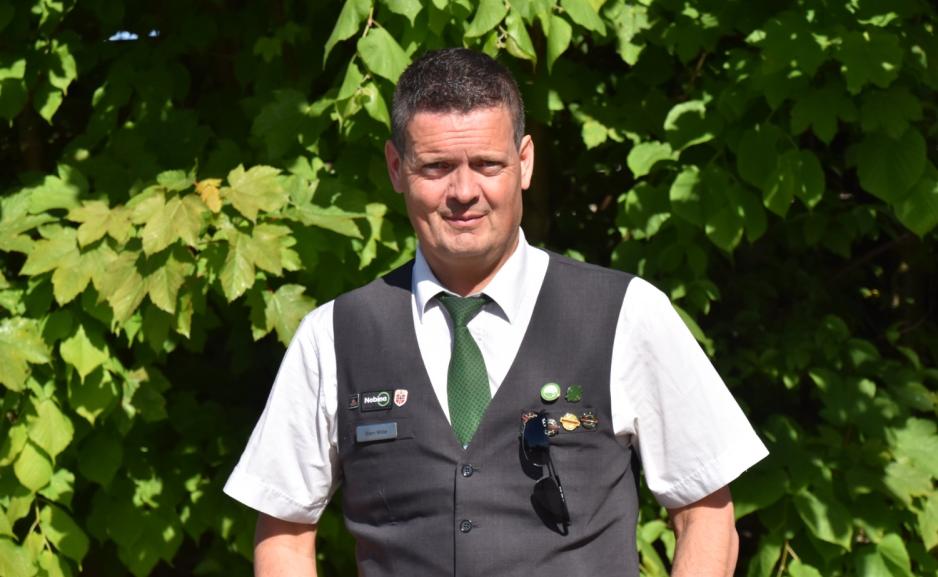 Bjørn Widar Strand Bjørn Widar Strand i uniform for Nobina