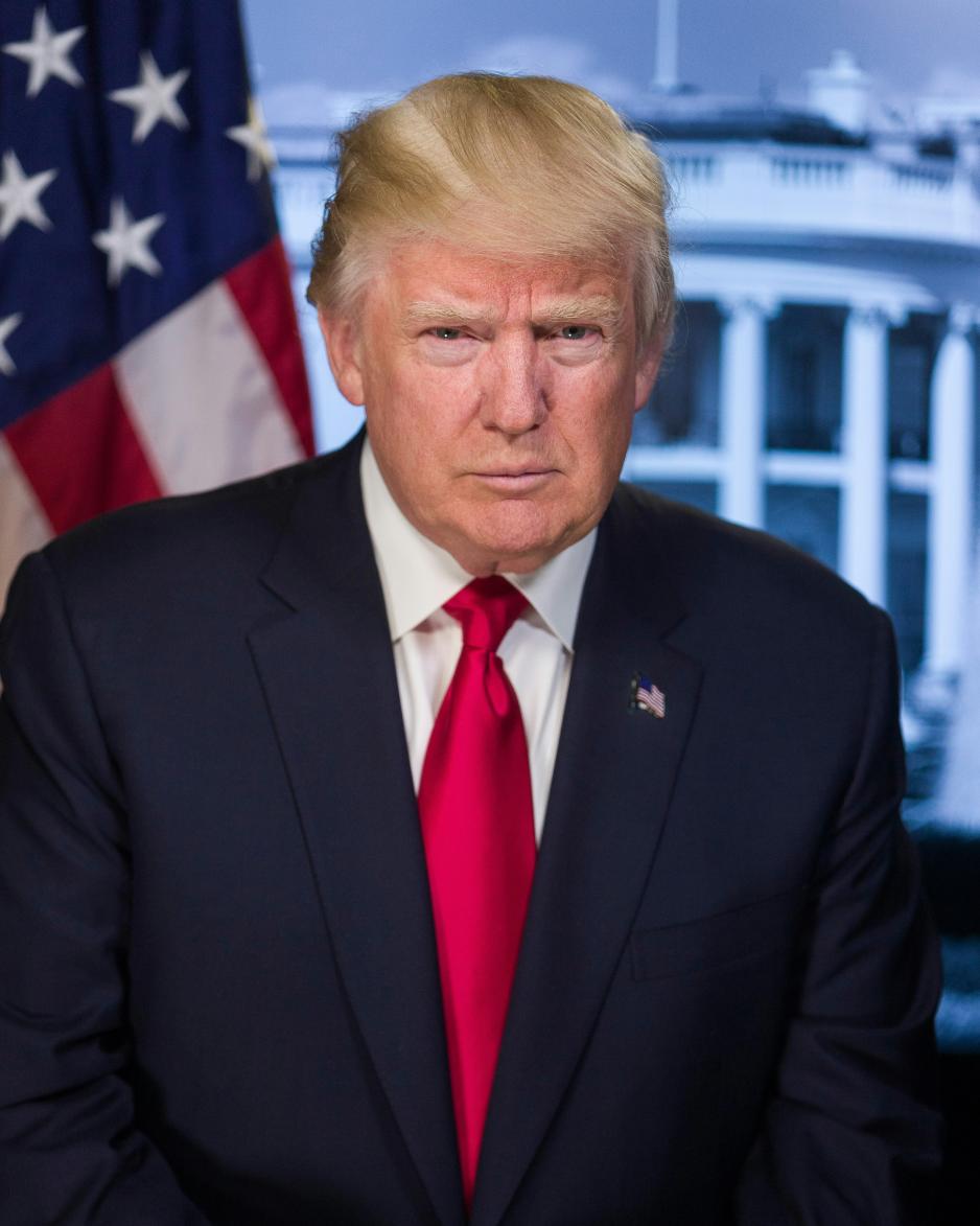 Portrettbilde av Donald Trump