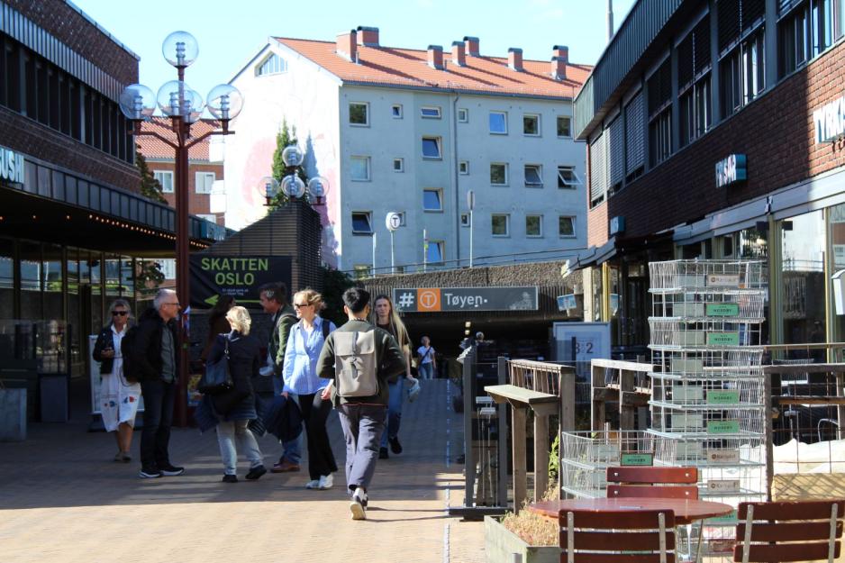 Tøyen t-bane Tøyen t-bane