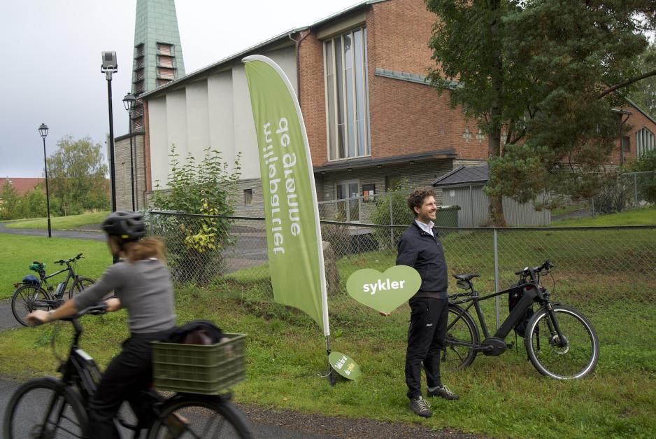 MDGs Sykkelaksjon på Bjerke