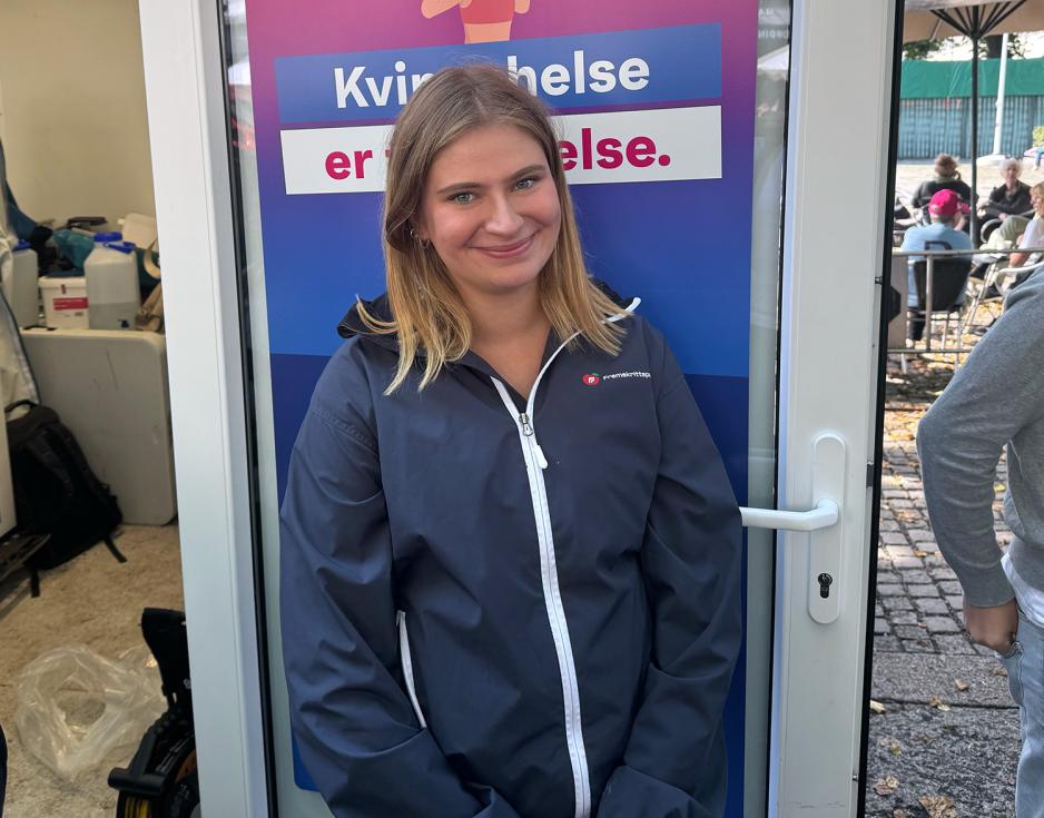 Oliwia Skowron Oliwia Skowron utenfor FrP sin valgbod