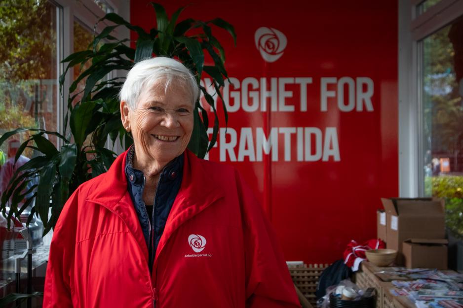 Portrett av Eirin Faldet (frivillig for AP).