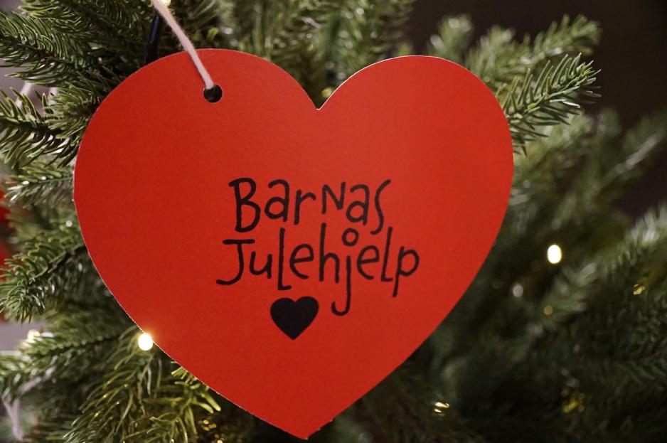 Barnas julehjelp hjerte 