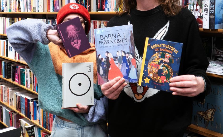 Spesielle bøker fra Sagene bokhandel 