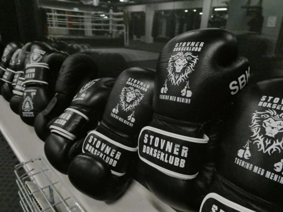 Boksehanske, nærbilde