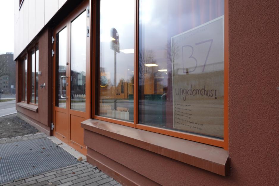 Utenfor Ungdomshuset B7