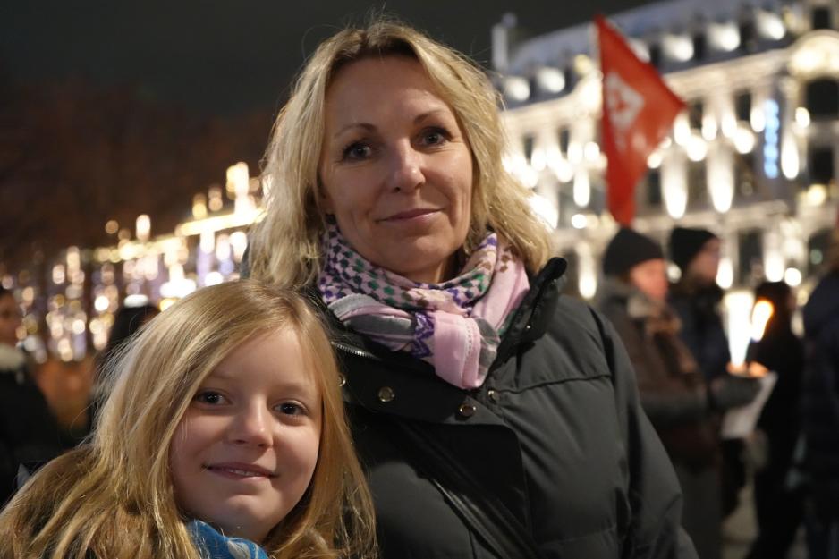 portrett av Anne Kjersti Grande og datteren Vilje Maria Iben Grande. 