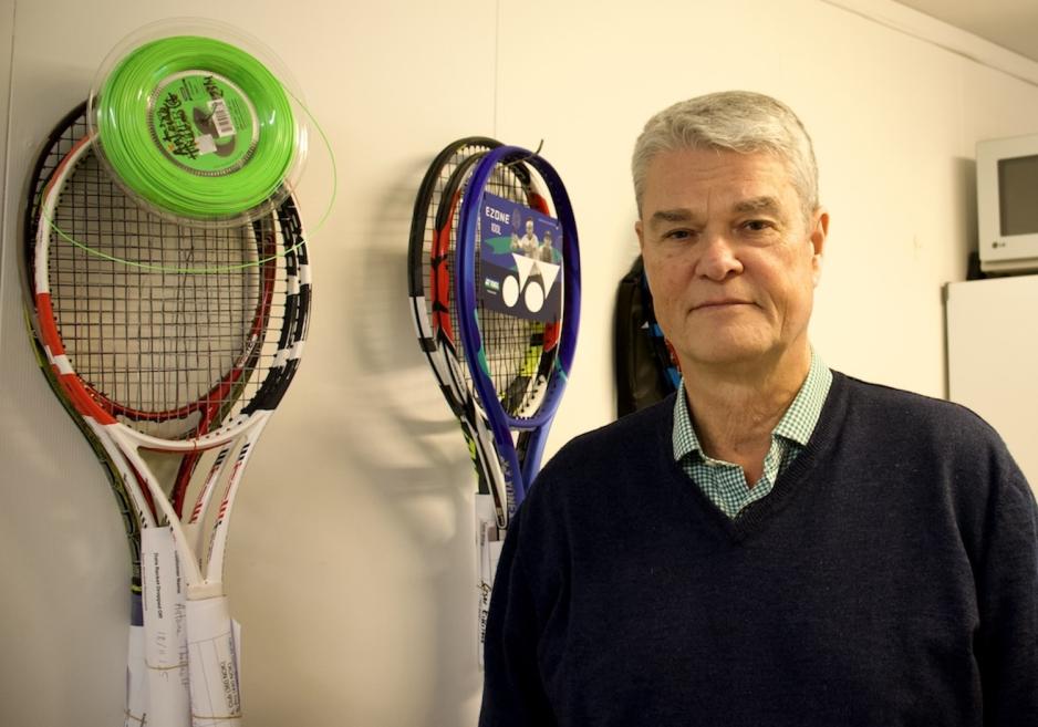Daglig leder i Oslo Tennisklubb Reidar Nilsen.