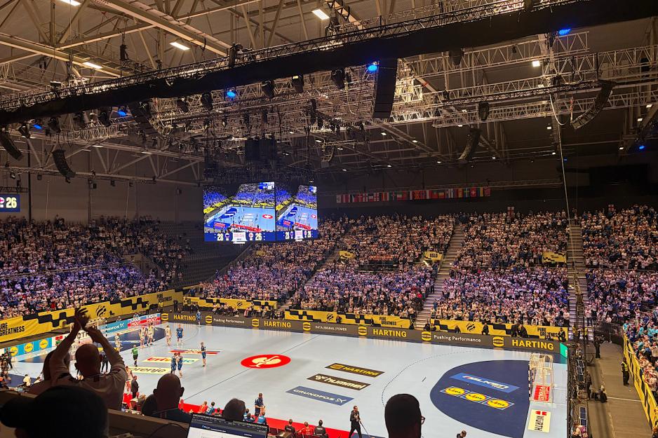 En fullsatt Unity Arena