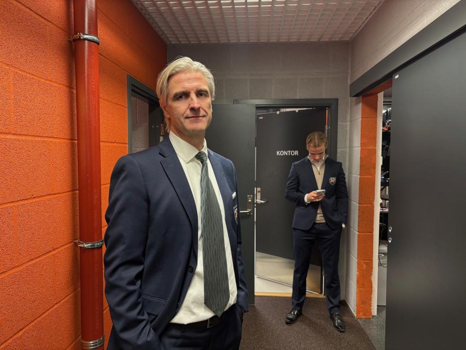 Vidar Wold under intervju