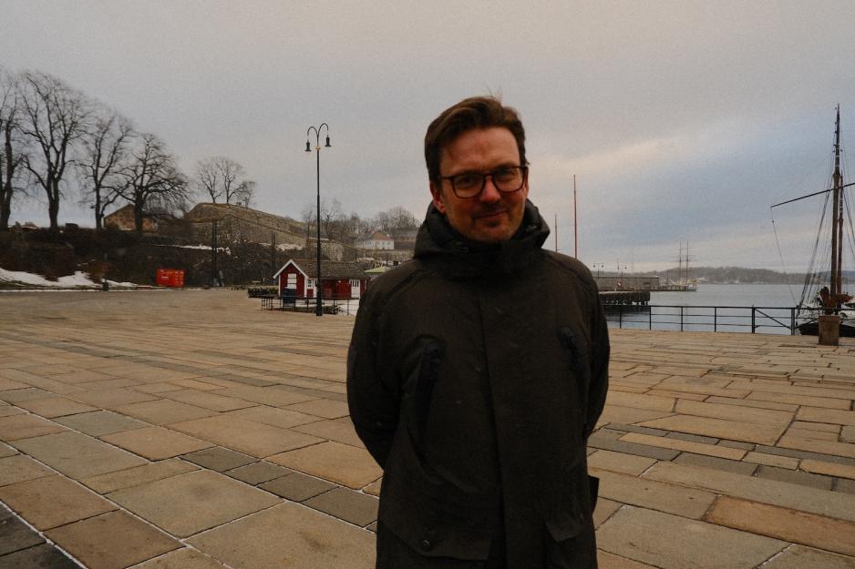 Mann ved oslofjorden