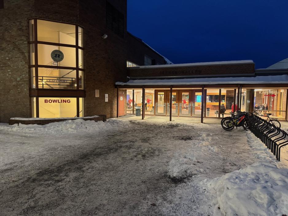 Skedsmohallen er Romerike Ravens sin hjemmebane