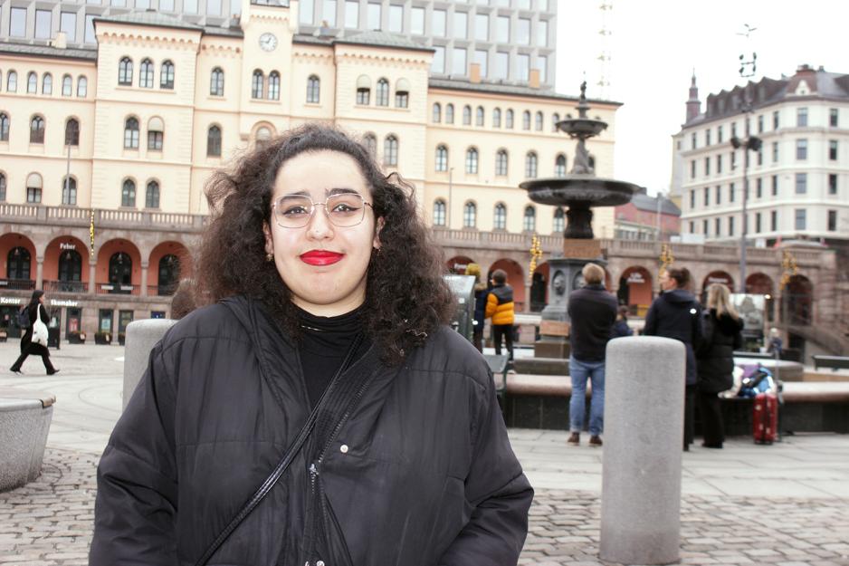 ayab saeid p&aring; youngstorget