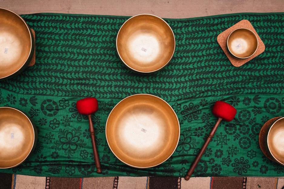 Fugleperspektiv av syngebollene