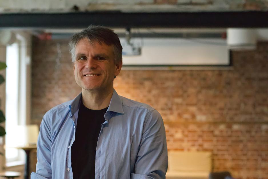 Her ser vi Einar Wilhelmsen generalsekret&aelig;r i Sabima