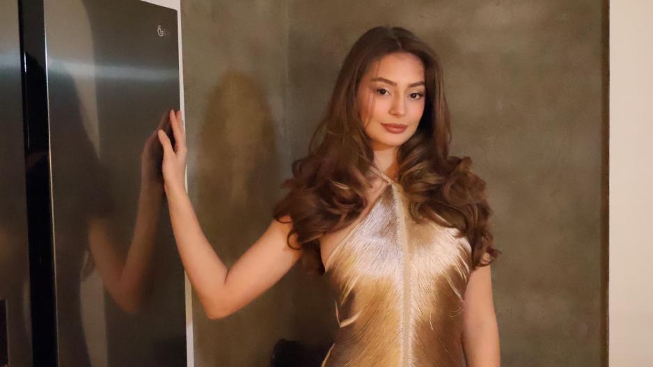 izabella l&oslash;vstad pyntet til event