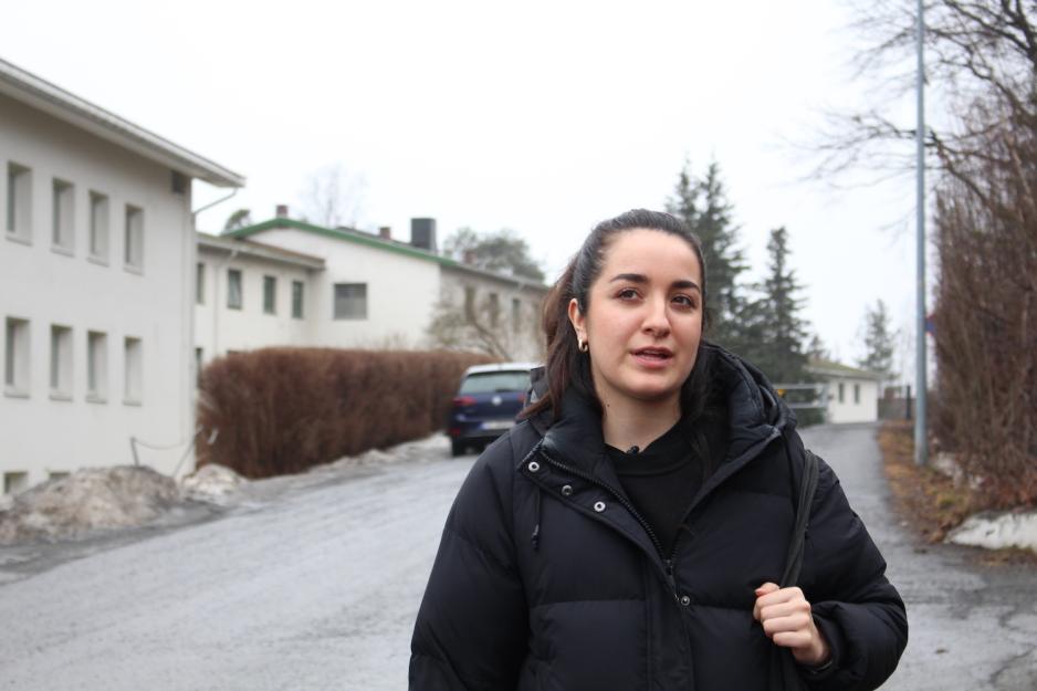 Aurora som g&aring;r til jobb