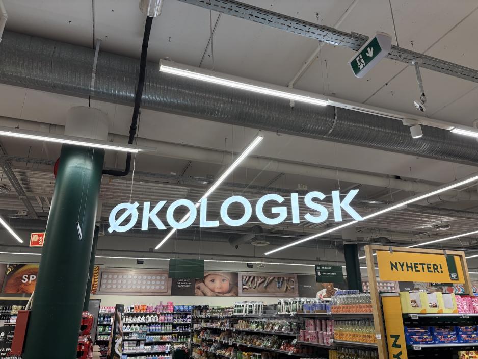 &Oslash;kologiske landbruksvarer inneholder ikke plantevernmidler.