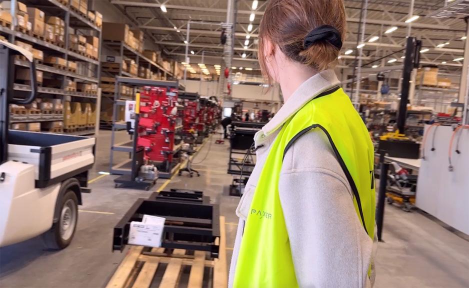 dame refleksvest lager