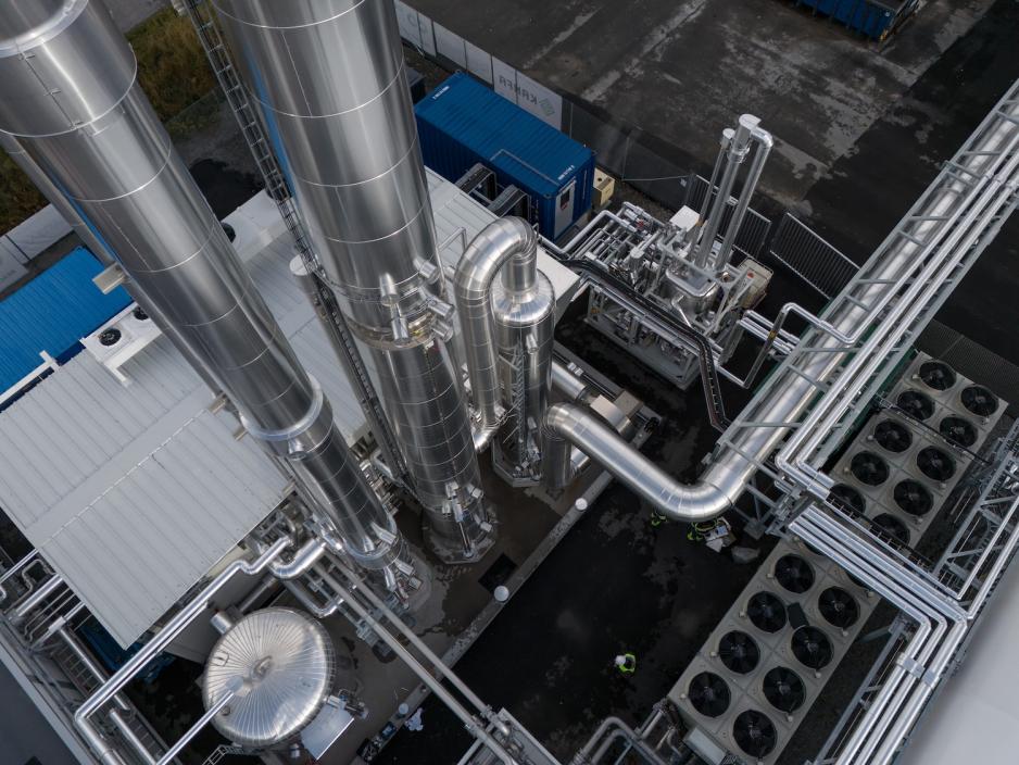 Carbon Centric sitt renseanlegg p&aring; rakkestad 