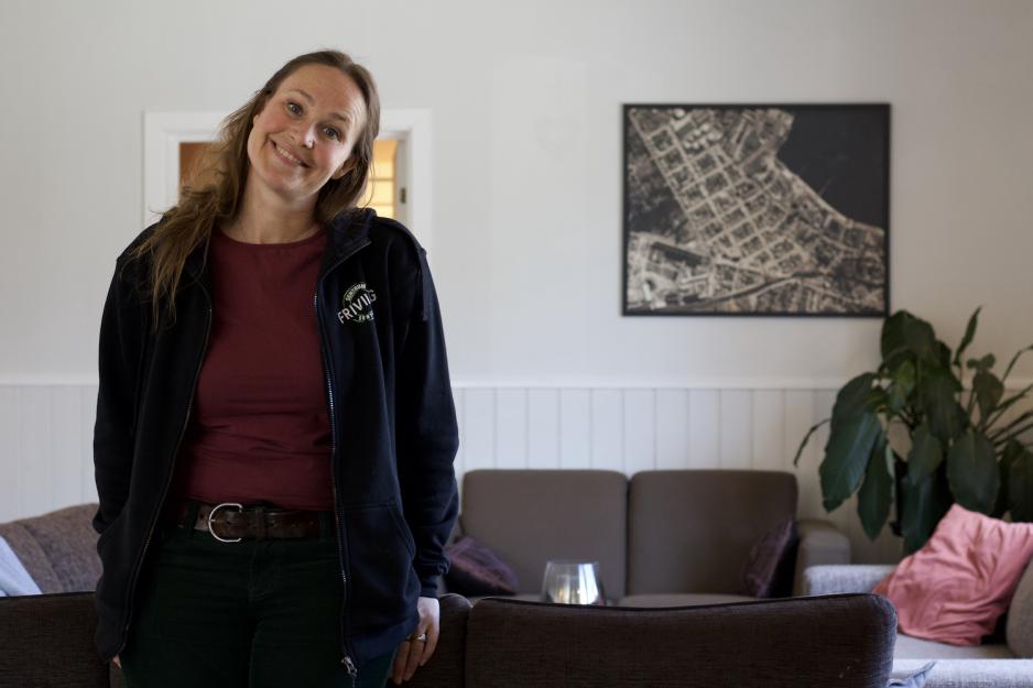Kristine Bohlin, 46 &aring;r, Larvik s&oslash;ppelplukkerlag.