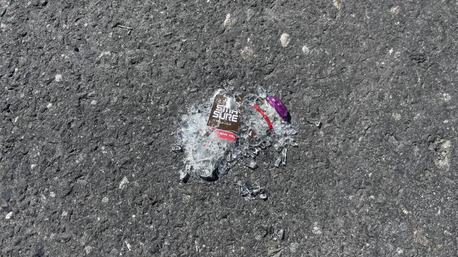 S&oslash;ppelrester etter russetreff 
