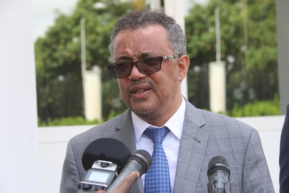 Tedros Adhanom Ghebreyesus, verdens helseorganisasjonen sjef