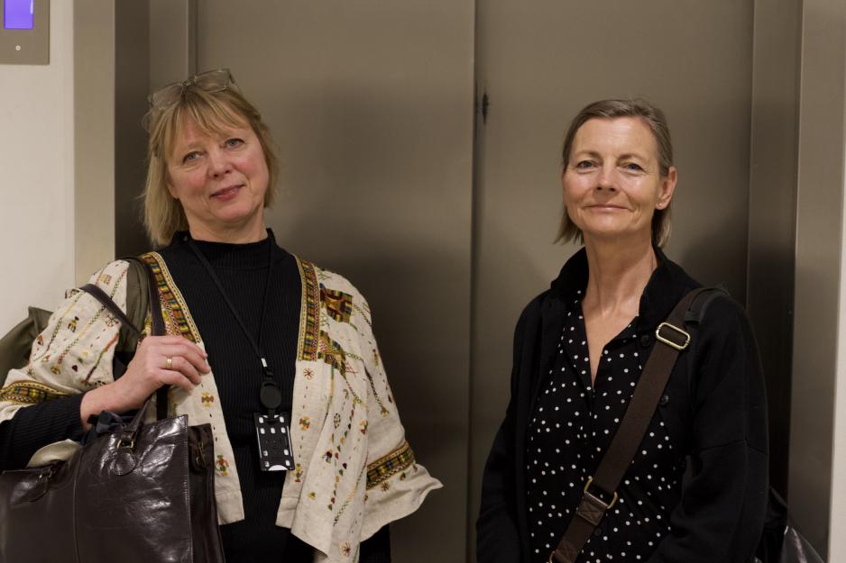 Dagny Stuedahl og Anne Hege Simonsen