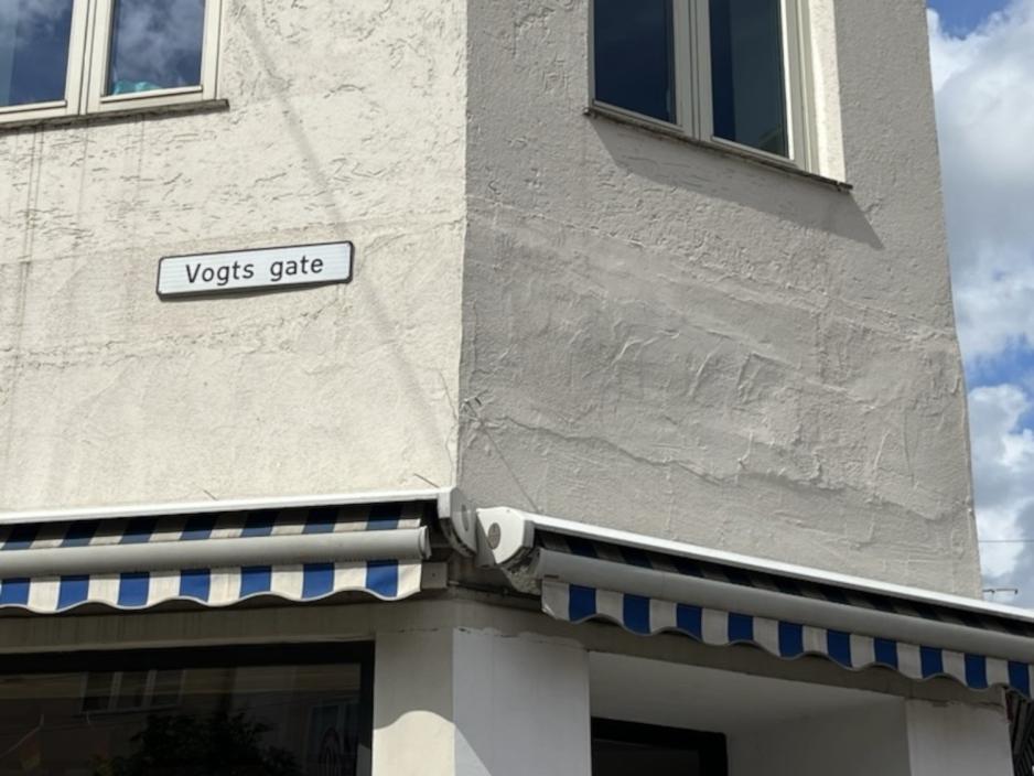 Vogts gate gateskilt